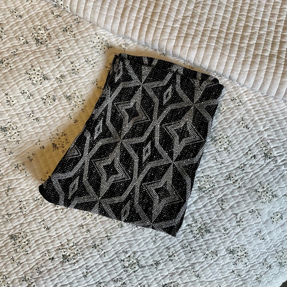 Sparkly Retro High Necked Tank Crop | EUC Size M - Picture 6 of 8